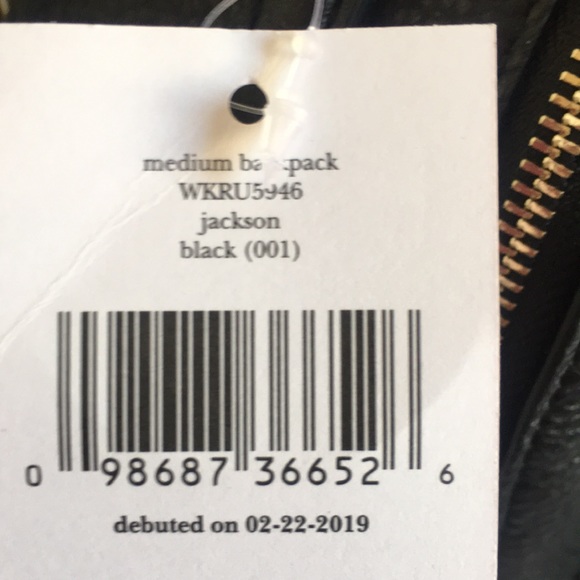 Kate spade Jackson medium backpack black - Picture 5 of 5